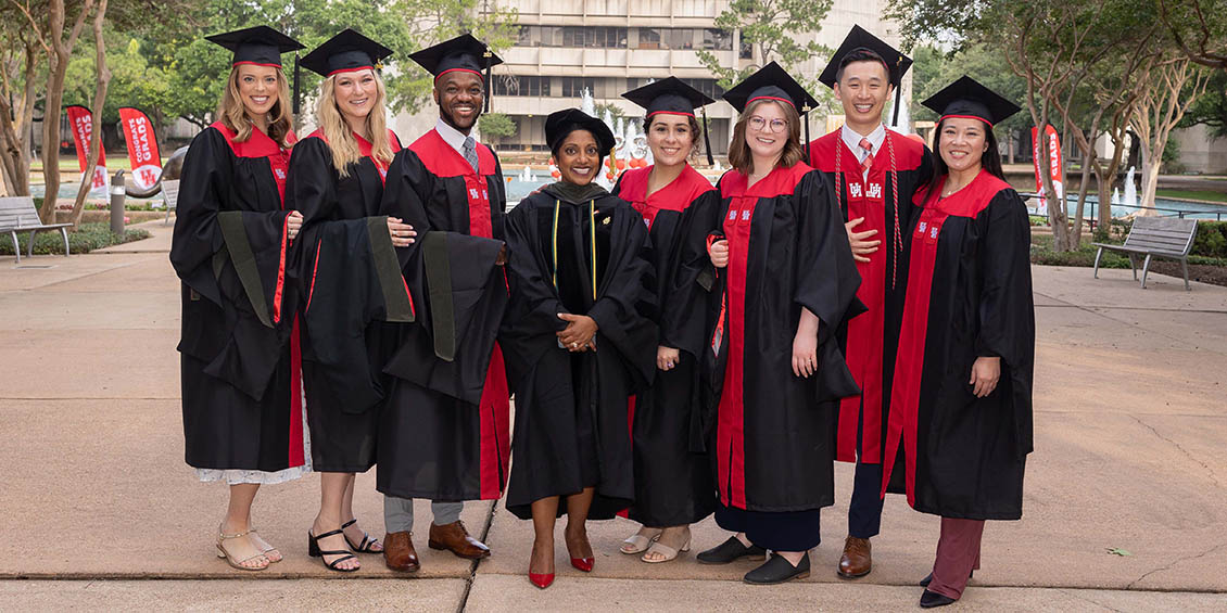 The Houston Program PLA MS grads and director