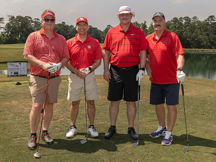 Low Gross team on course