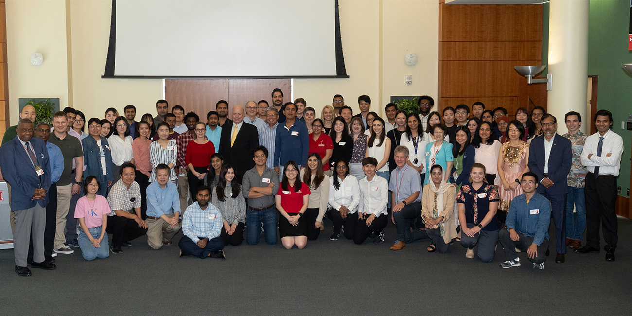 Group photo of symposium attendees