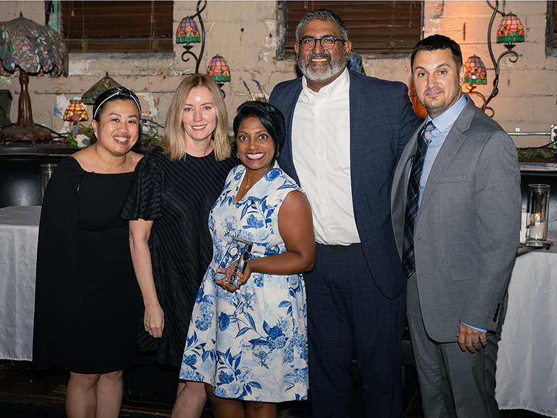 Divya Varkey with THP Alumni