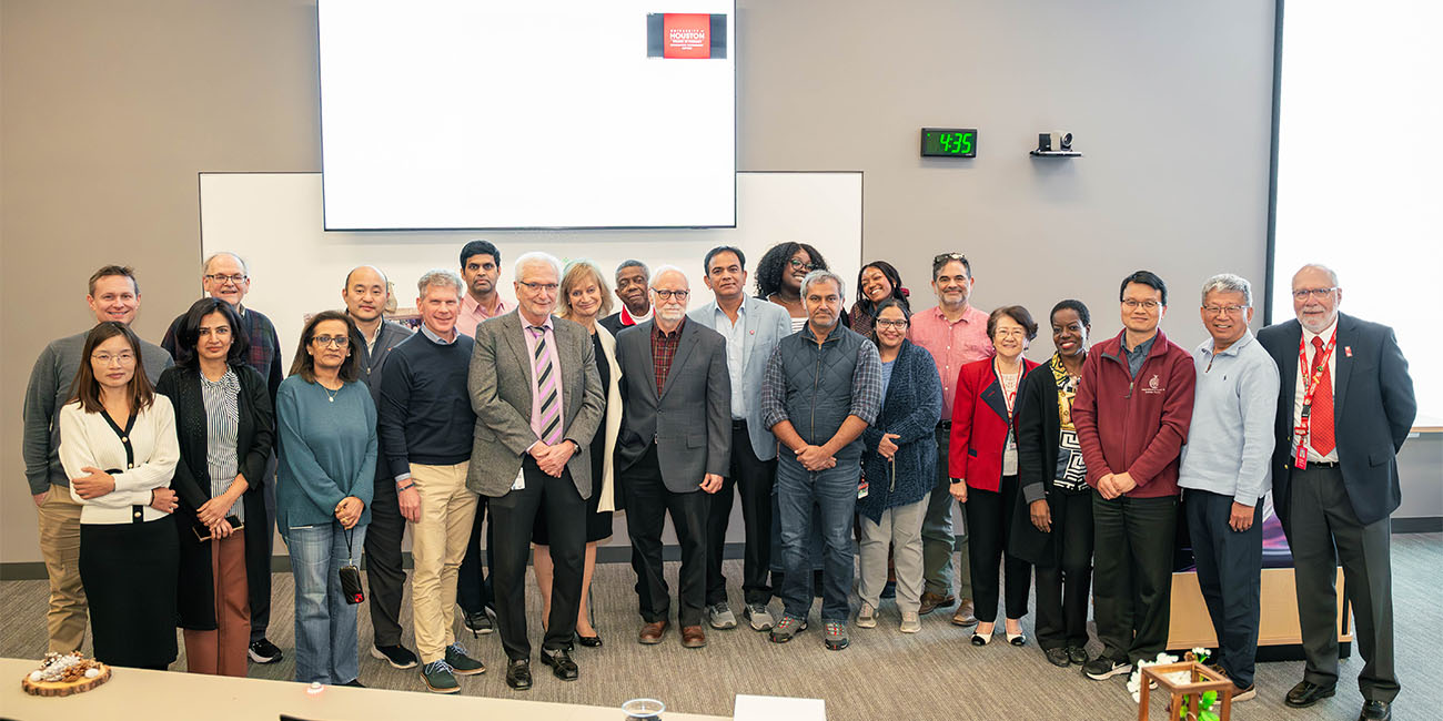 group photo of Bond and PPS department members