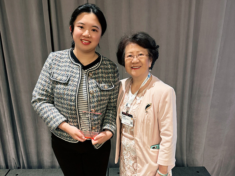 Cathy Liao and Diana Chow