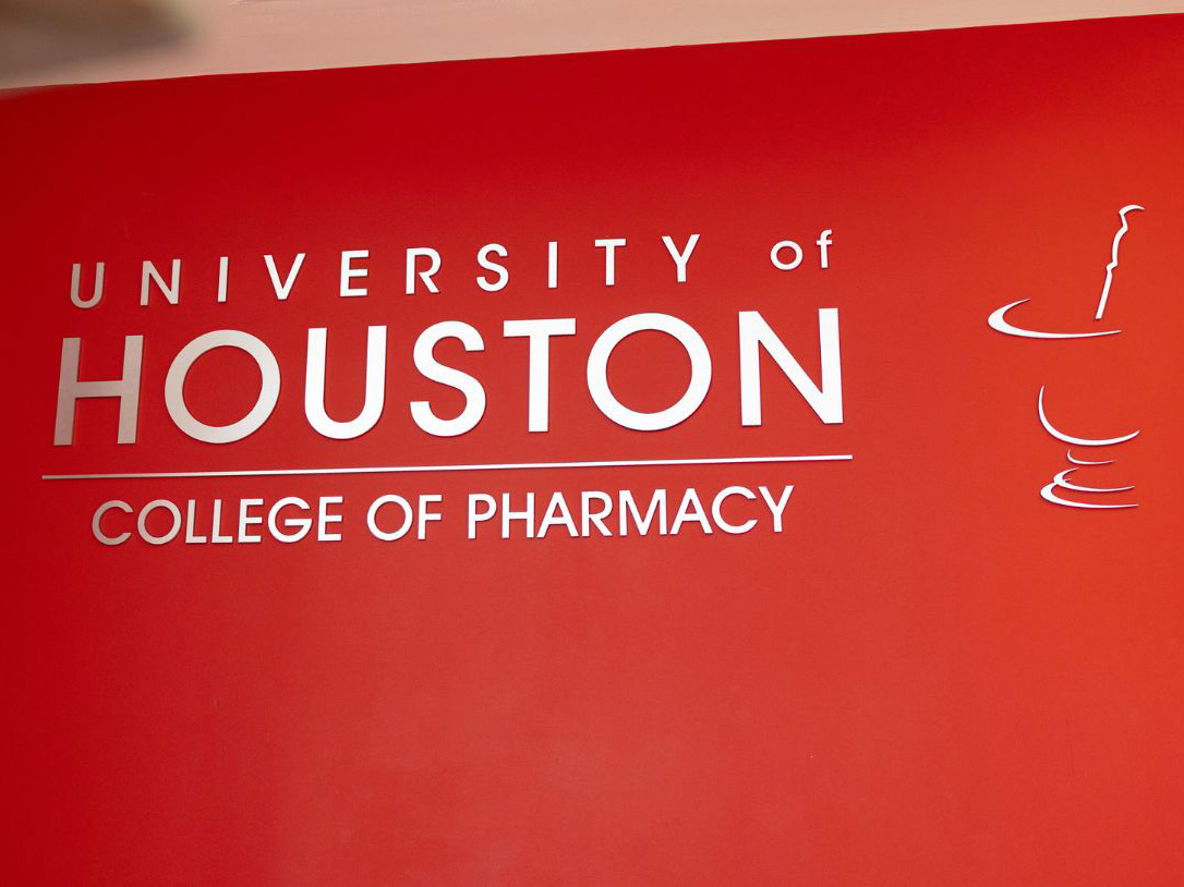 UHCOP wall with logo