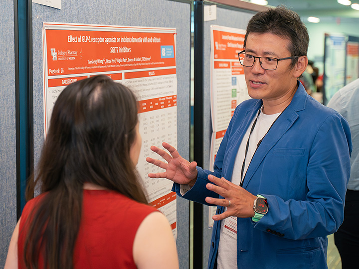 poster presentation at symposium
