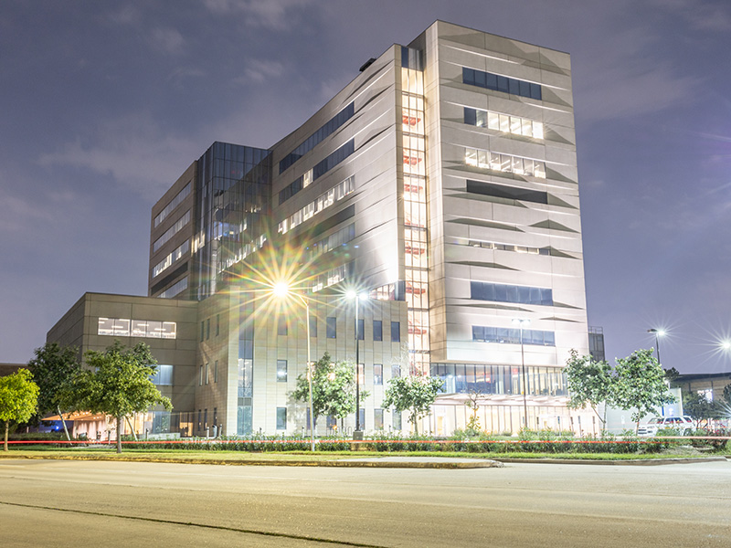 Health 2 Building at the University of Houston College of Pharmacy