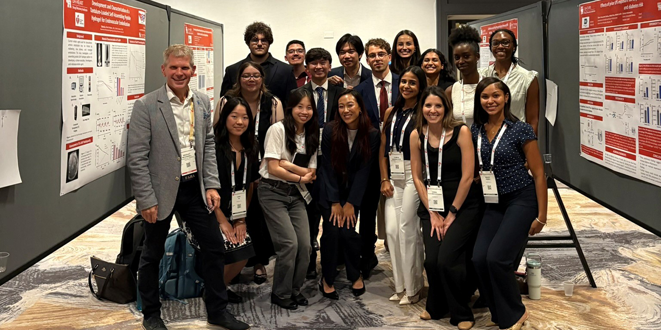 UH-HEART, UH-CURE participants at AHA meeting in Boston