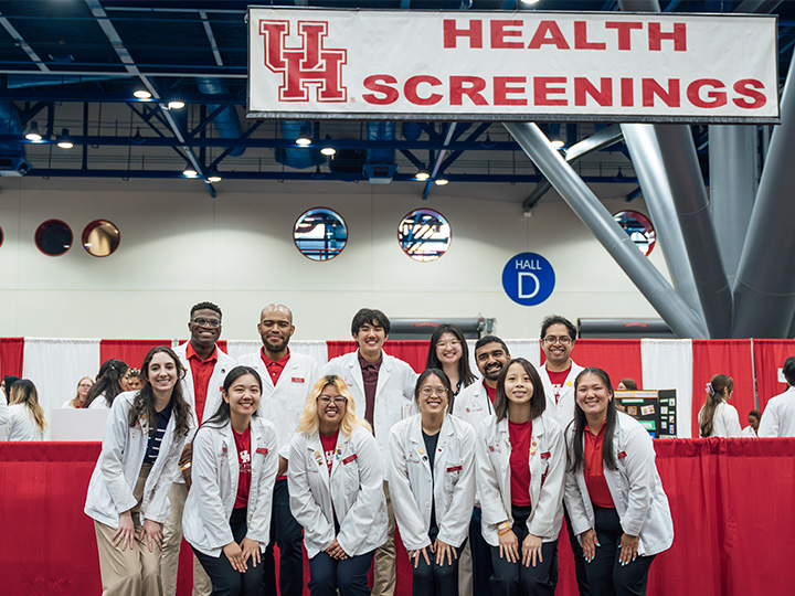 Kappa Psi chapter members at Mayor's Back 2 School Fest