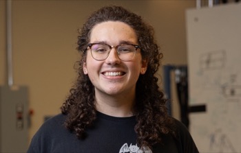 faculty and student headshot