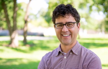 faculty and student headshot
