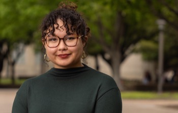 faculty and student headshot