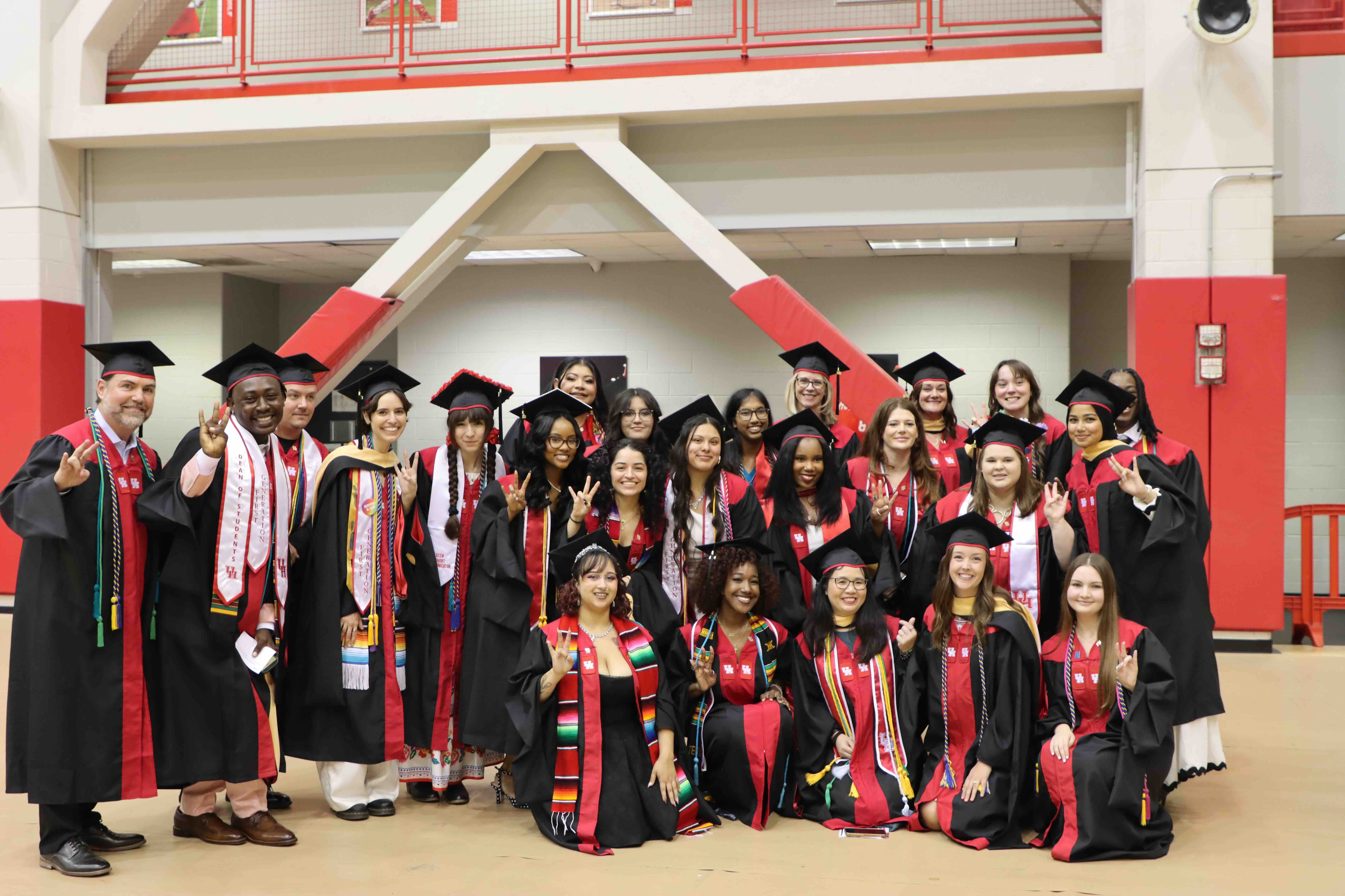 Group photo of GCSW MSW students class of 2026.