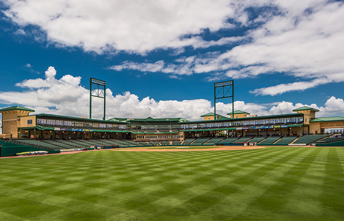 Baseball field at Constellation Field