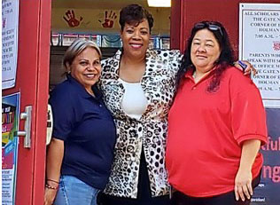 Clothing donation for Blackshear Elementary