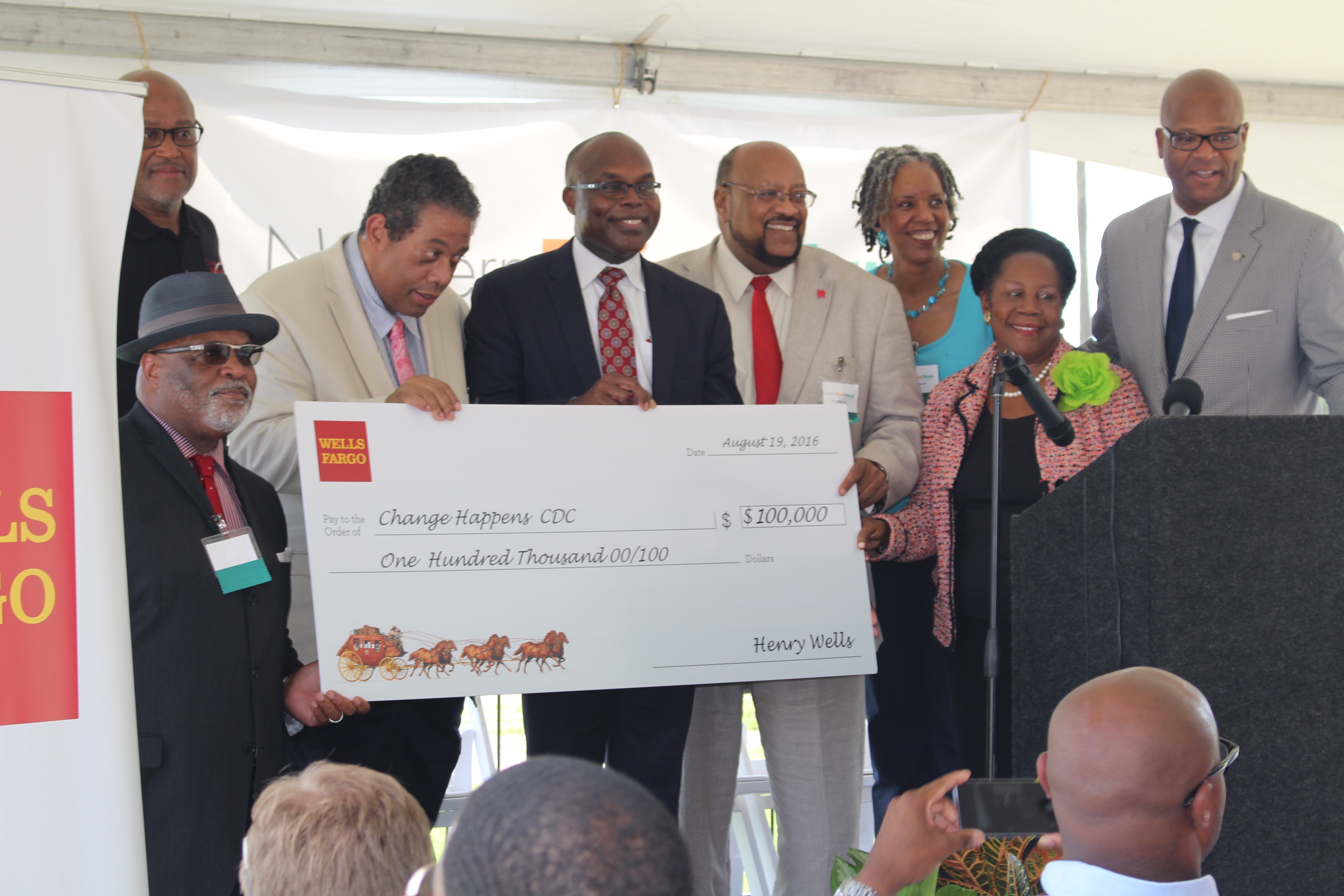 Check presentation for Third Ward revitalization